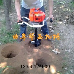 小型植树挖坑机 耐用打孔挖坑机