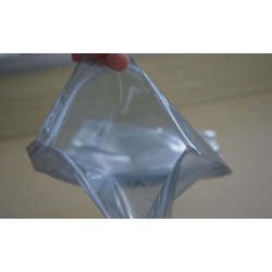 北京厂家生产订制平口灰色半透明防静电电子包装袋